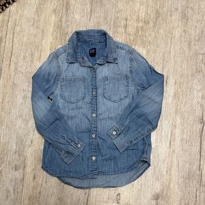 GAP Light Blue Denim Shirt